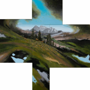 "Bugling Elk in Glacier," Glacier National Park