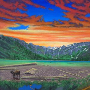 "Avalanche Lake Splendor"